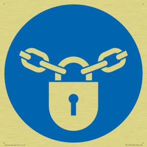 Mandatory: Keep locked